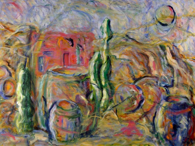 On The Way to Mt Pentelis - Dec1980 - III