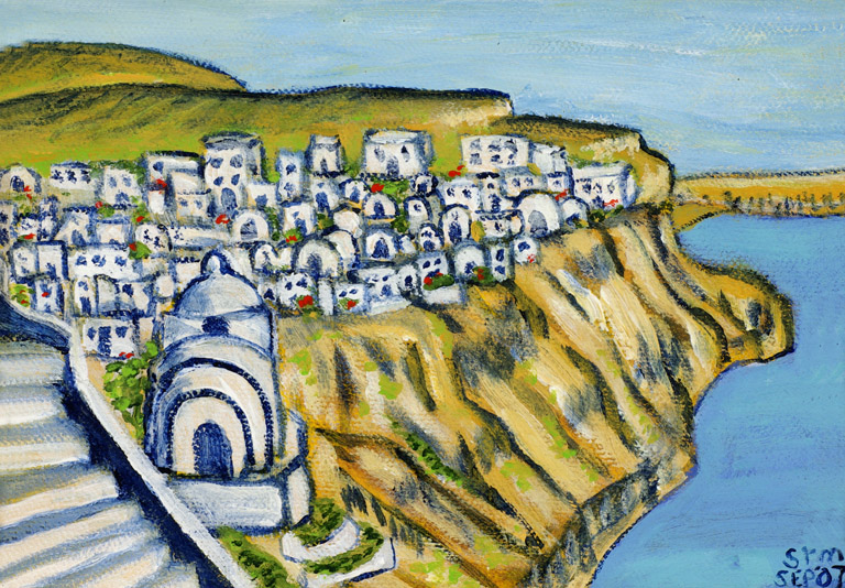 Santorini - Fully Framed